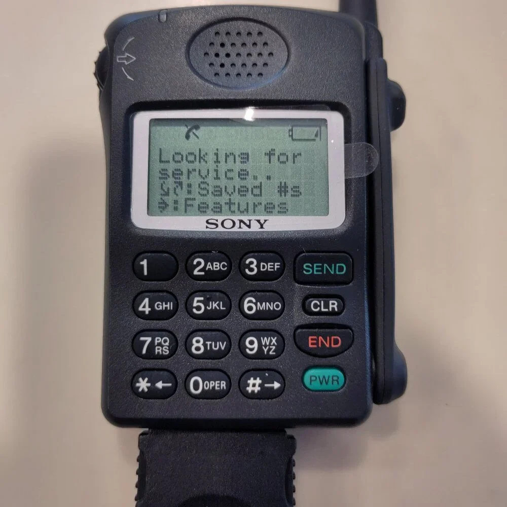 Vintage Sony CM-Z100 Zuma Cell Phone retro 90s cellular CDMA UNUSED